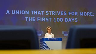 100 dias de Comissão Europeia - fervor diplomático