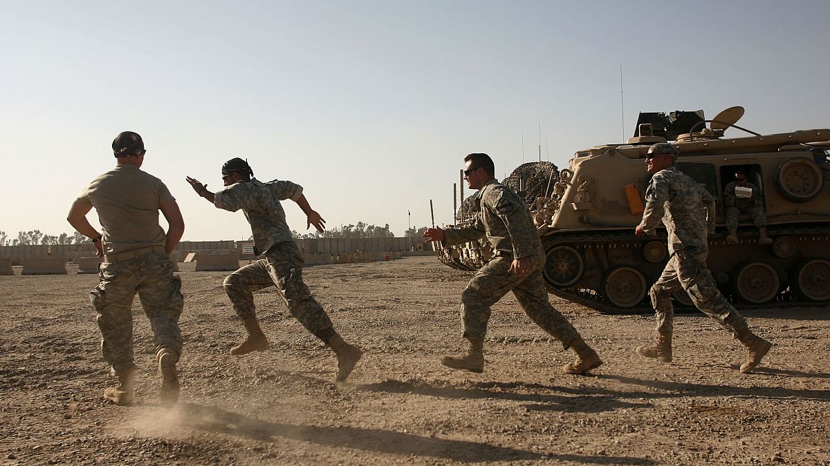 Irak'taki ABD askerleri (arşiv) 