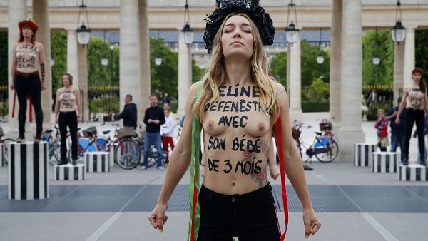 There Has Been A Regression On Women S Rights Femen Leader Shevchenko Euronews