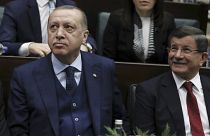 İstifasından sonra uzun süre AK Parti grup toplantılarına katılmayan Ahmet Davutoğlu 30 Ocak 2018'de toplantıya gelerek Cumhurbaşkanı Erdoğan ile samimi pozlar vermişti.