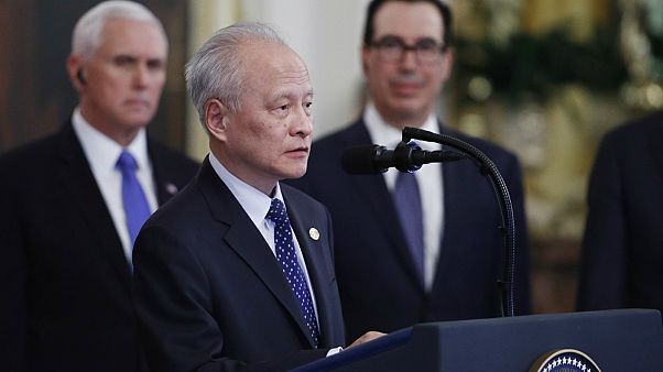 Çin'in Washington Büyükelçisi Cui Tiankai Çin'in Washington Büyükelçisi Cui Tiankai