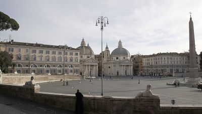 الأماكن مهجورة في إيطاليا بعد قرار إغلاق شامل لمنع فيروس كورونا من الانتشار   12/03/2020
