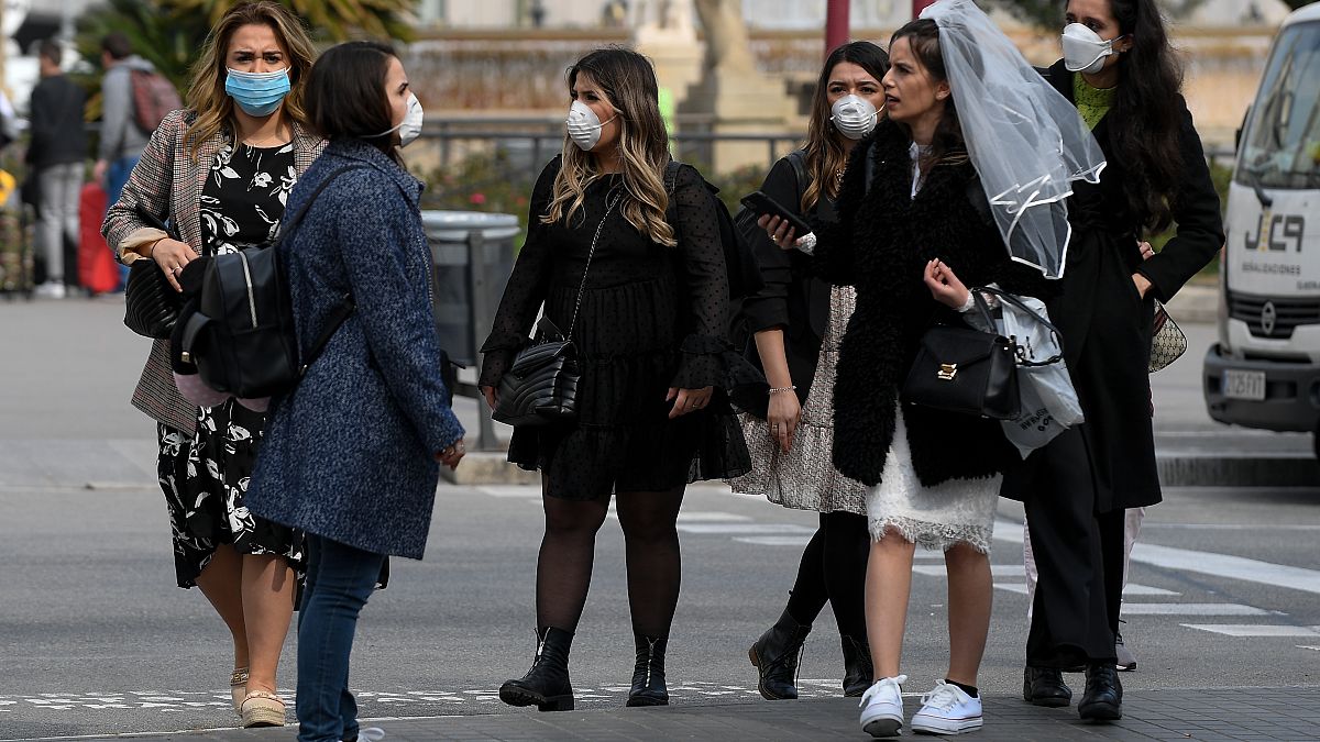 شاهد: مدريد تدخل خط "مدن الأشباح" بسبب فيروس كورونا
