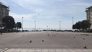 Έρημη πόλη η Θεσσαλονίκη (vid)