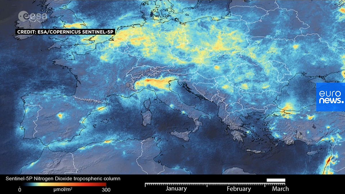 Coronavirus: Satellite data shows Italy's pollution plummet amid COVID-19 lockdown