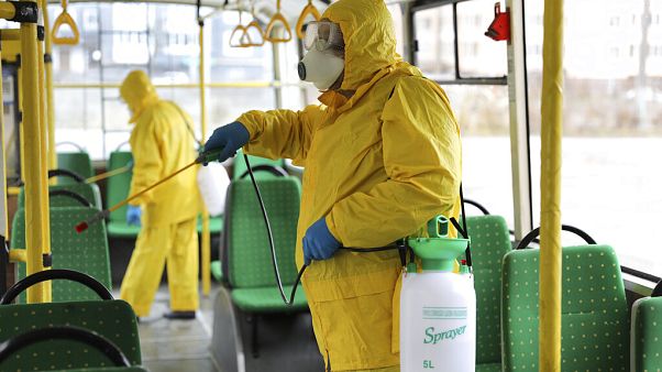 Ukraine Virus Outbreak Ukraine Virus Outbreak