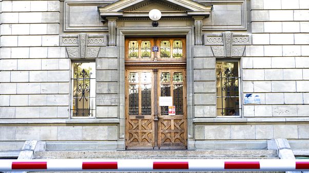 Eine geschlossene Schule in Lausanne Eine geschlossene Schule in Lausanne