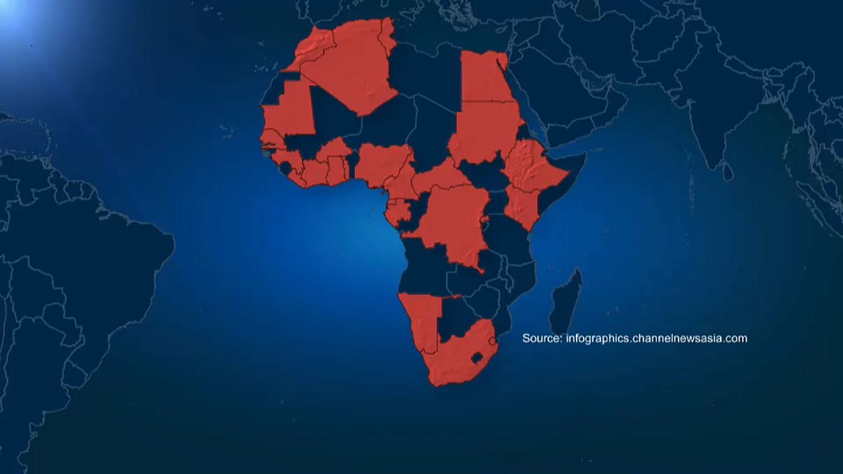 Coronavírus avança em África 