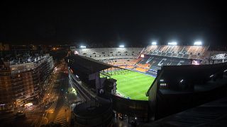 منظر عام لملعب ميستالا في فالنسيا - إسبانيا
