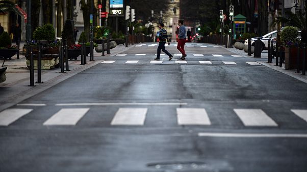 صورة لممر للمشاة في إسبانيا صورة لممر للمشاة في إسبانيا