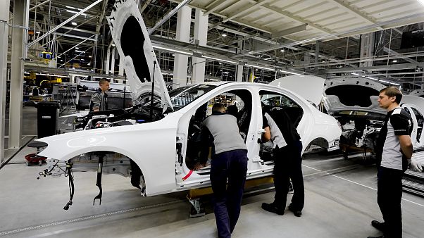 Moskova'da Mercedes-Benz'in otomobil fabrikası Moskova'da Mercedes-Benz'in otomobil fabrikası