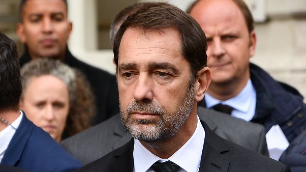 Fransa İçişleri Bakanı Christophe Castaner Fransa İçişleri Bakanı Christophe Castaner