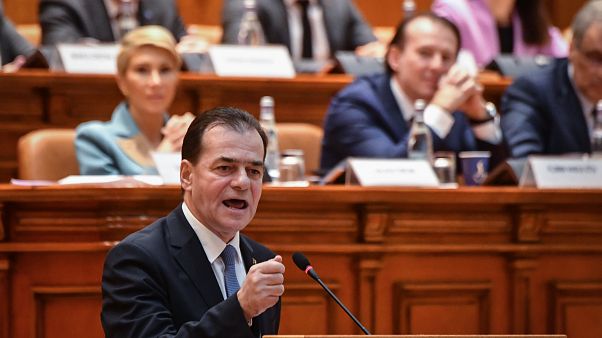 Romanya Başbakanı Ludovic Orban Romanya Başbakanı Ludovic Orban