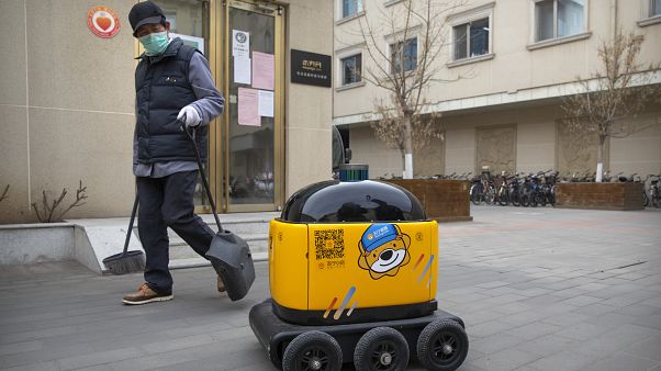 Virus Outbreak China Robot Maker Virus Outbreak China Robot Maker