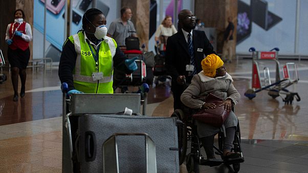 Aeroporto internacional O.R. Tambo , em Joanesburgo, África do Sul Aeroporto internacional O.R. Tambo , em Joanesburgo, África do Sul