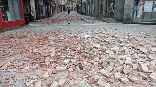 Erős földrengés Zágrábban