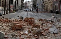 Un sismo de 5,3 importantes daños materiales en Zagreb