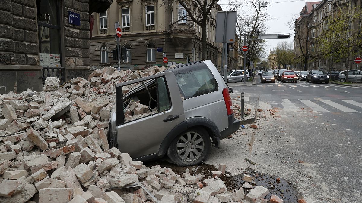 APTOPIX Croatia Earthquake