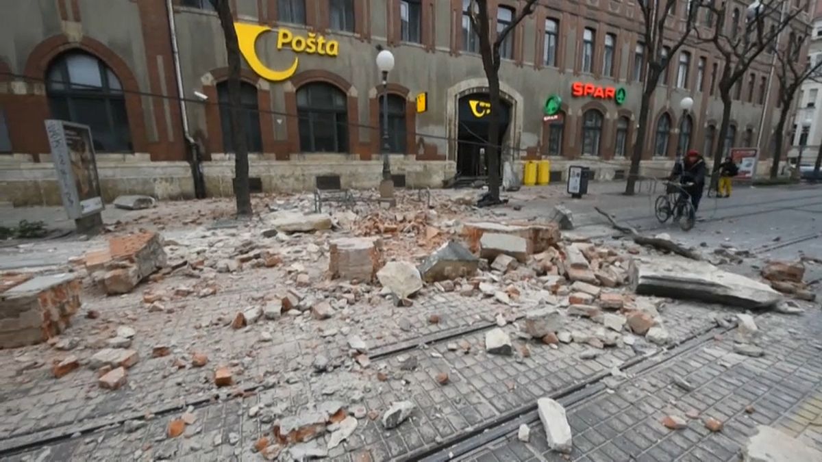 Schweres Erdbeben trifft Zagreb zur Unzeit: "Bleibt stark!"