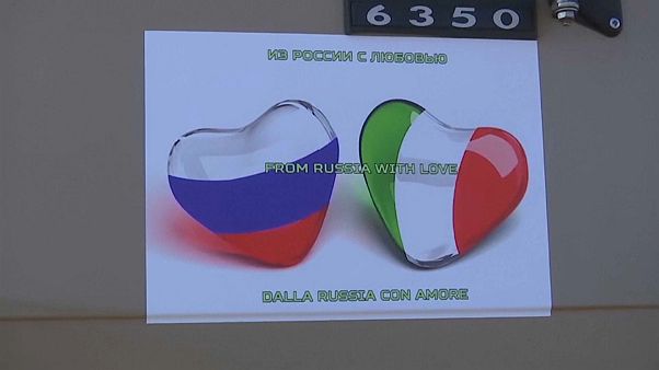 COVID-19: Россия помогает Италии COVID-19: Россия помогает Италии