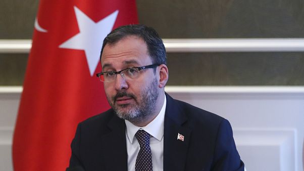 Gençlik ve Spor Bakanı Mehmet Muharrem Kasapoğlu Gençlik ve Spor Bakanı Mehmet Muharrem Kasapoğlu