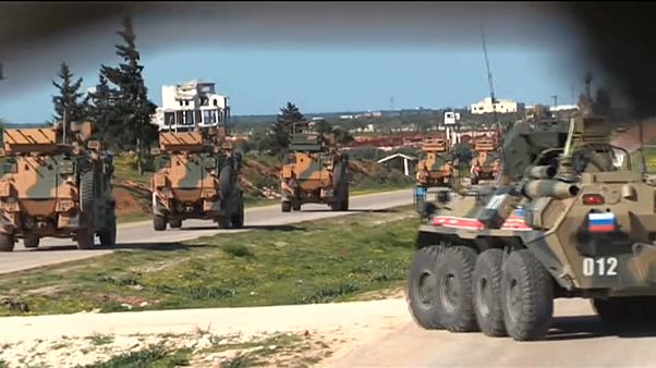 Zweite russisch-türkische Patrouille in Idlib Zweite russisch-türkische Patrouille in Idlib