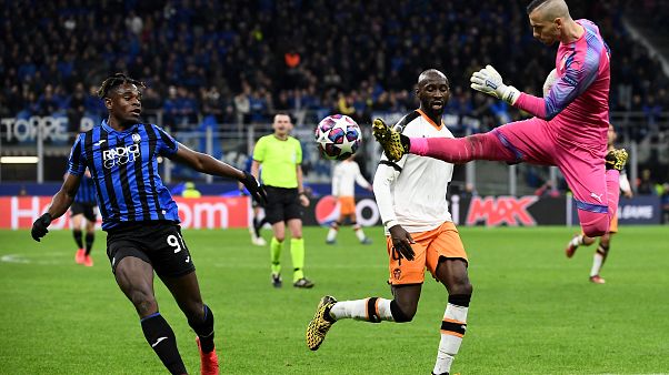 جانب من مبارة بين نادي أتالنتا بيرغامو الإيطالي وفالنسيا الإسباني في دوري أبطال أوروبا 19.02.20 جانب من مبارة بين نادي أتالنتا بيرغامو الإيطالي وفالنسيا الإسباني في دوري أبطال أوروبا 19.02.20