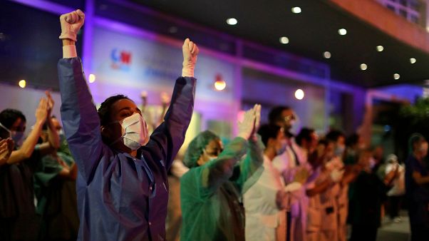 Coronavirus: Health workers clapped across the world for battling on the COVID-19 frontline Coronavirus: Health workers clapped across the world for battling on the COVID-19 frontline