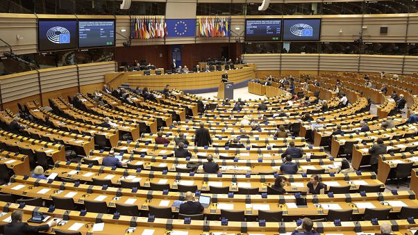 Koronavírus - EU, Koronavírus - EU, BELGIUM EU PARLIAMENT PLENARY SESSION Koronavírus - EU, Koronavírus - EU, BELGIUM EU PARLIAMENT PLENARY SESSION