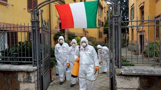 Virus Outbreak Italy