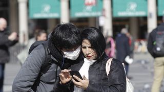 Europe's wave of coronavirus lockdowns has sparked a hike in mobile phone calls.