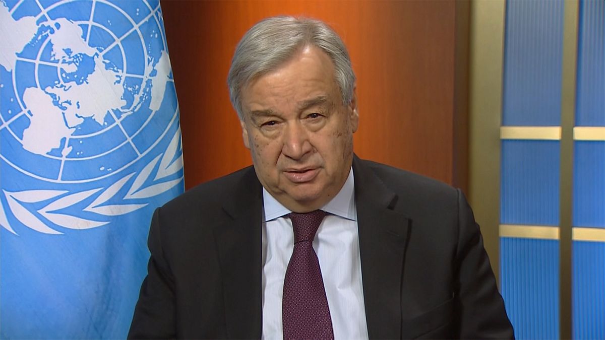 Αντόνιο Γκουτέρες: Ο Γ.Γ. του ΟΗΕ  μιλά για τον κορονοϊό και τα μέτρα που πρέπει να παρθούν