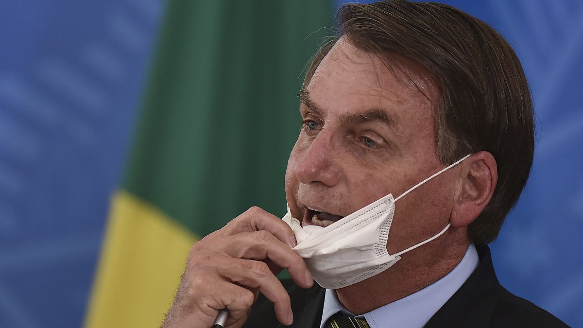 Brazilian President Jair Bolsonaro has criticized some state governors for imposing lockdown measures