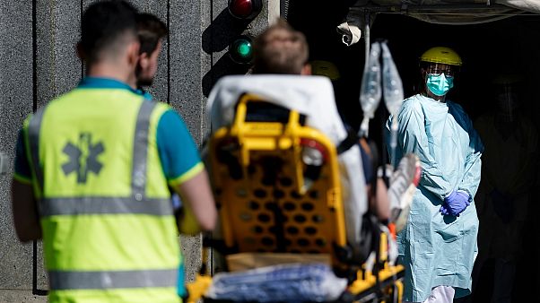 Belçika'da sağlık personeli Belçika'da sağlık personeli