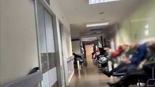 Video: So schlimm sieht es in Madrids Krankenhäusern momentan aus