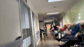 Video: So schlimm sieht es in Madrids Krankenhäusern momentan aus 