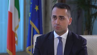 Ο υπουργός Εξωτερικών της Ιταλίας Λουίτζι ντι Μάιο στο Euronews