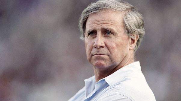 Michel Hidalgo pris en photo le 21 mai 1989 au stade Vélodrome de Marseille Michel Hidalgo pris en photo le 21 mai 1989 au stade Vélodrome de Marseille