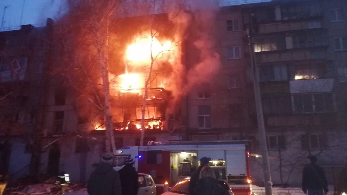 В Магнитогорске в пятиэтажке произошел взрыв