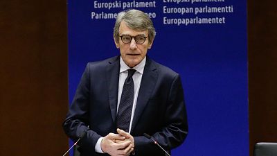 David Sassoli, az Európai Parlament elnöke