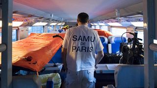 Fransa'da hastaneye dönüştürülen hızlı tren