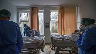 Koronavírusos páciensek kezelése az Országos Korányi Pulmonológiai Intézetben, Budapesten