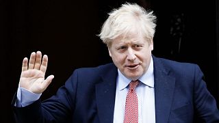 Le Premier ministre britannique Boris Johnson, le 25 mars 2020 à Londres