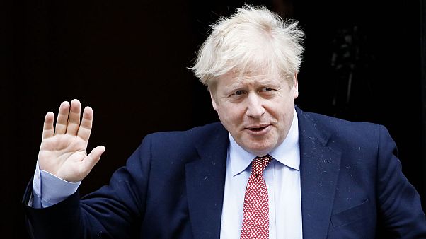 Le Premier ministre britannique Boris Johnson, le 25 mars 2020 à Londres Le Premier ministre britannique Boris Johnson, le 25 mars 2020 à Londres