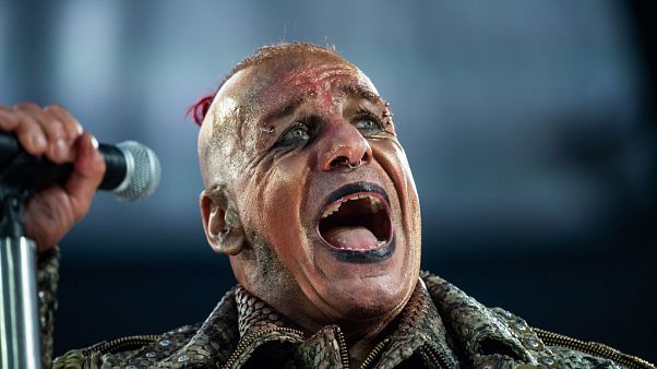 Till Lindemann bei einem Konzert im Juli 2019 Till Lindemann bei einem Konzert im Juli 2019