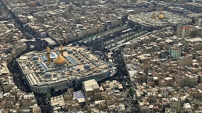 Az iraki Karbala szent városát is fertőtlenítik