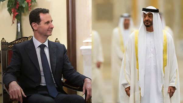 Abu Dabi veliaht prensi uzun süre sonra ilk kez Beşşar Esad ile telefonda görüştü Abu Dabi veliaht prensi uzun süre sonra ilk kez Beşşar Esad ile telefonda görüştü
