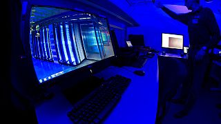Eröffnung des Zentrums für Cyberkriminalität bei Europol in Den Haag, Niederlande.