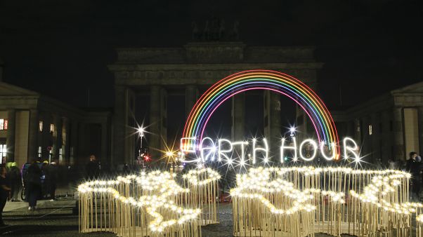 Almanya'nın başkenti Berlin'de 2019 yılında düzenlenen Dünya Saati etkinliği Almanya'nın başkenti Berlin'de 2019 yılında düzenlenen Dünya Saati etkinliği