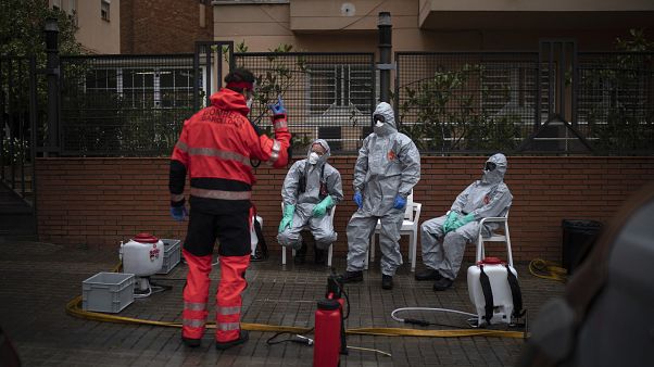 Virus Outbreak Spain Virus Outbreak Spain